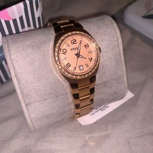 💛Women’s fossil watch Rose-tone AM4508💛